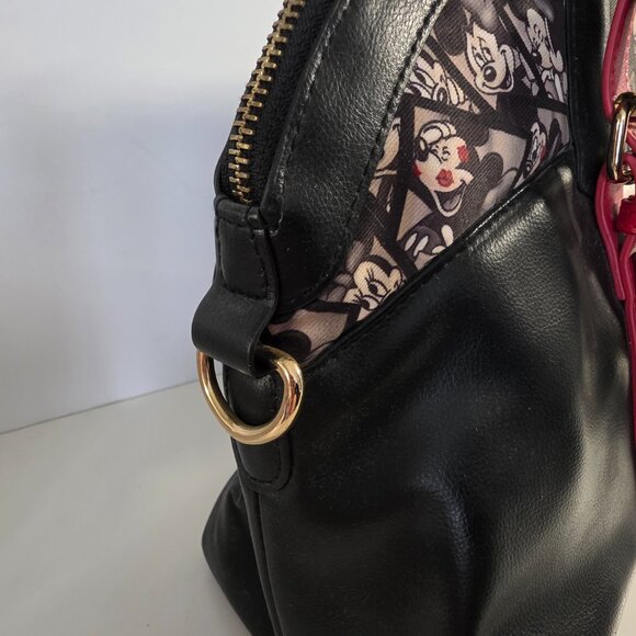 2015 The Bradford Exchange Disney Mickey Mouse and Minnie Mouse Purse Satchel - Picture 7 of 11